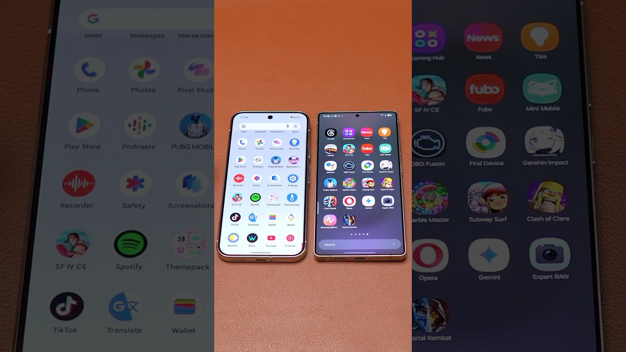 Galaxy S25 Ultra One UI 7 vs Pixel 9 Pro XL Android 15 UI