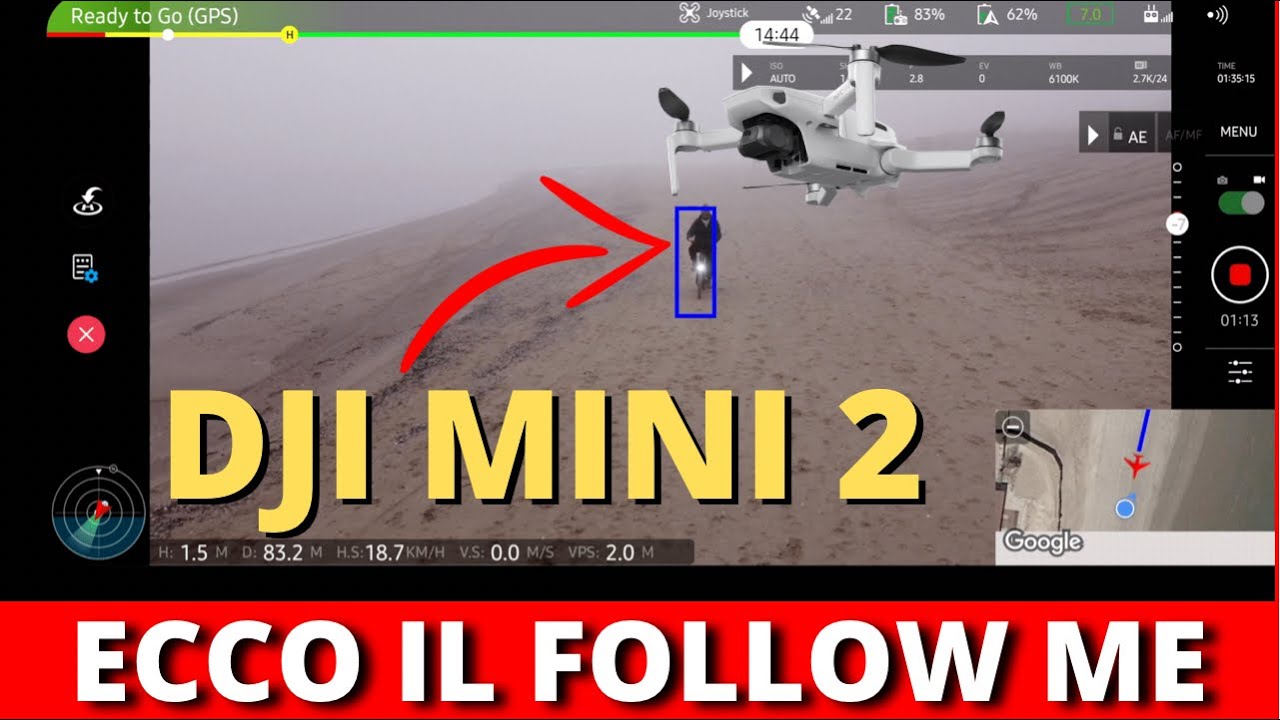 ACTIVE TRACK con il MINI 2. Ecco come ATTIVARLO con Rainbow