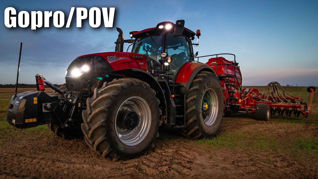 Sejba NO-TILL Case IH Optum 300 + Sumo Gopro/POV