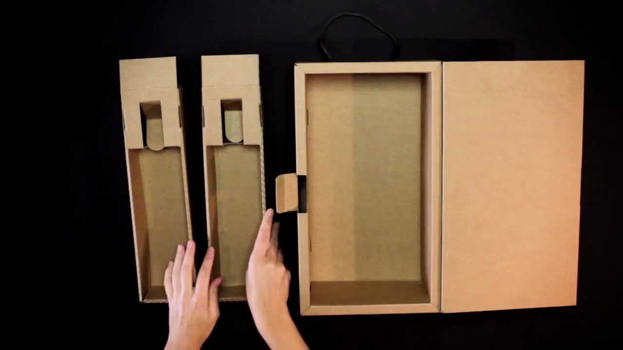Caja para botellas - Vídeo de montaje ref. 2220 SelfPackaging