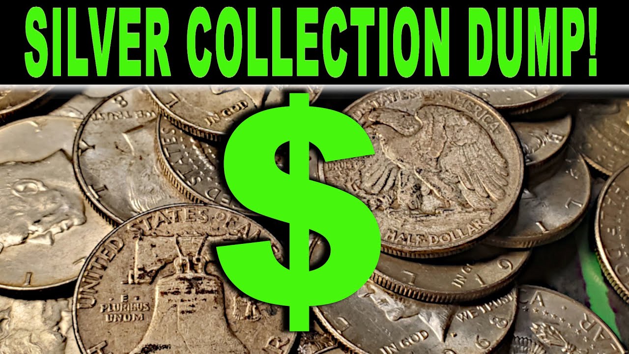 SILVER COLLECTION DUMP!!! COIN ROLL HUNTING HALF DOLLARS!!!