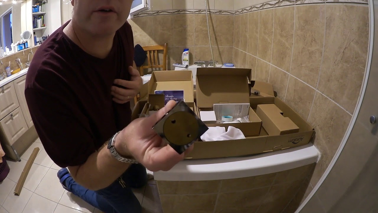 Douche thermostatique en pluie de Auralum - Présentation client du produit