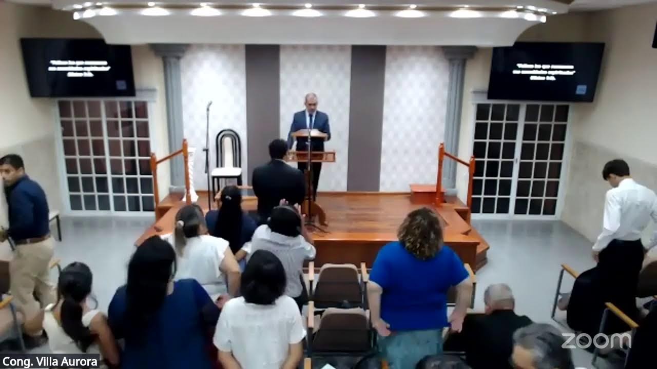 Reunión Zoom de Cong. Villa Aurora