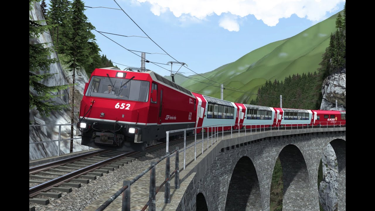 Train Simulator 2016 Albula Line [60 FPS]