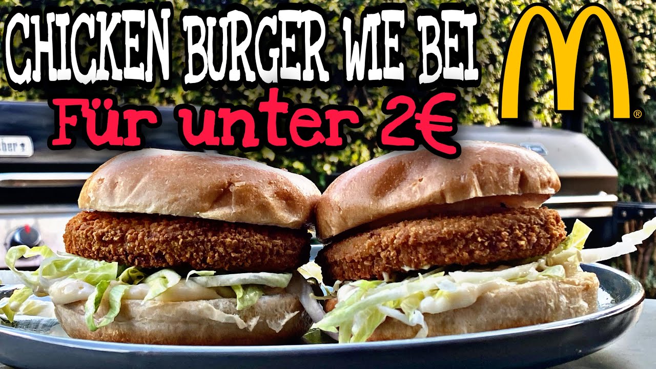 Mc Chicken wie bei MC DONALDS für unter 2€ selber machen