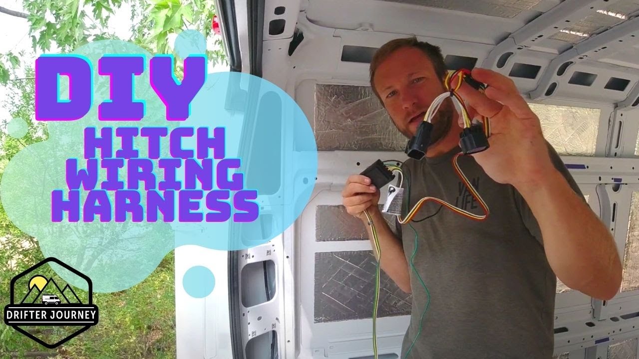 DIY Hitch Wiring Harness Installation on a Promaster Van Conversion: Curt Class 3 Heavy Duty Hitch