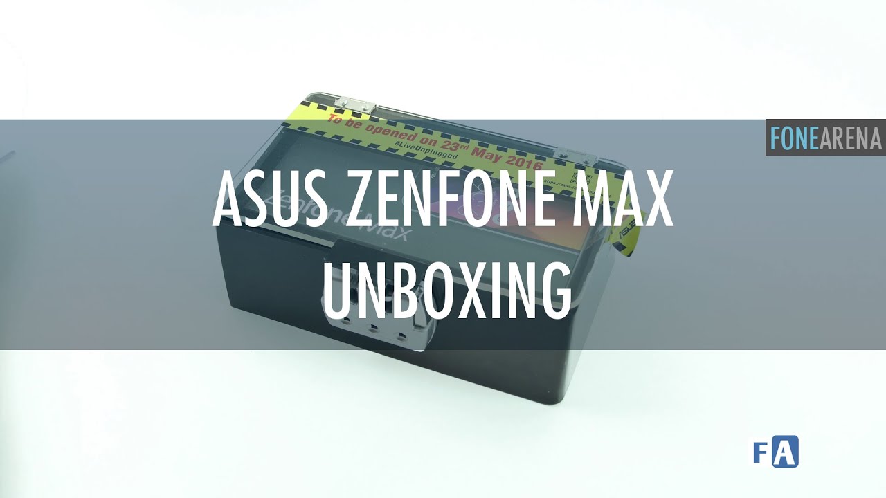 New Asus Zenfone Max Unboxing