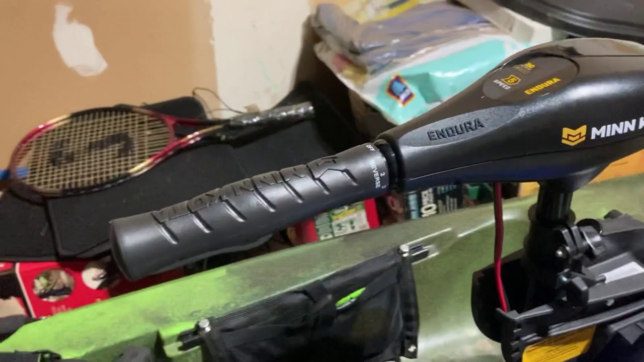 Native watercraft, Manta Ray propel 12 kayak, Trolling motor set up.