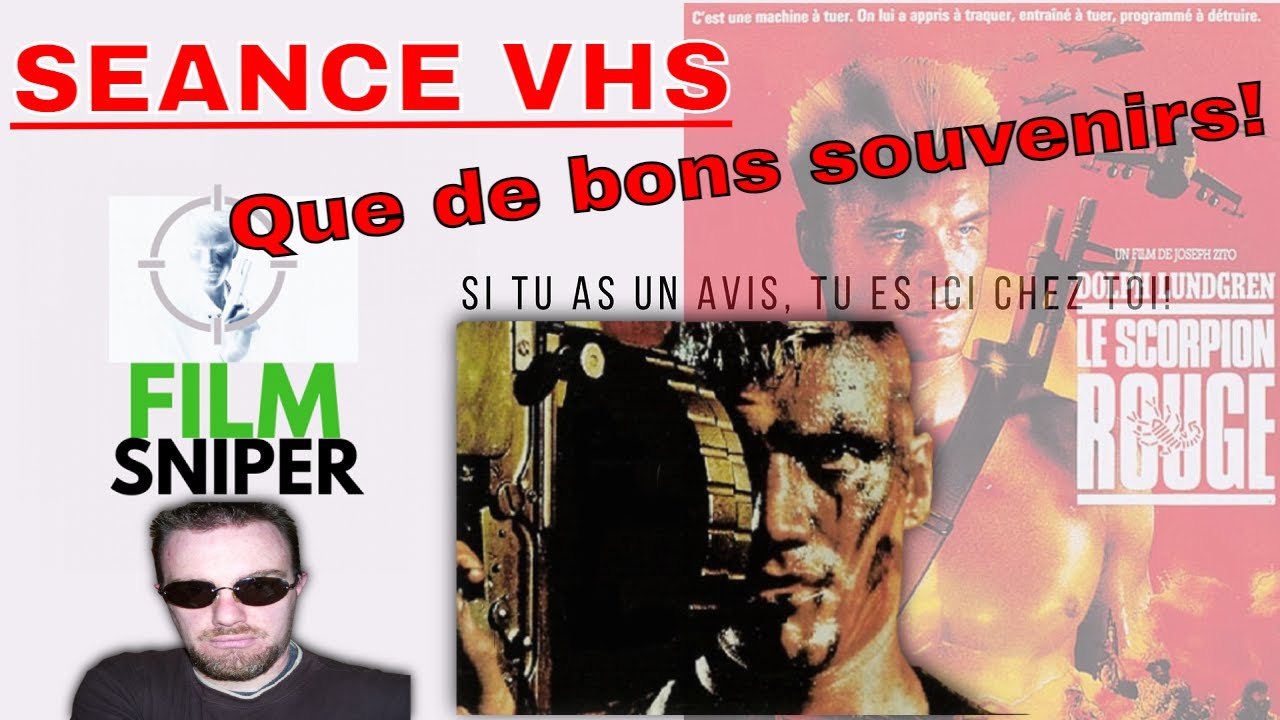 séance vhs réaction et avis le Scorpion Rouge Dolph Lundgren
