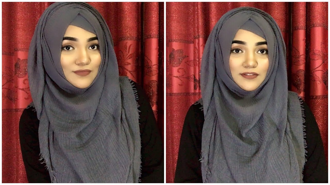 Hijab Tutorial Without Inner Cap with a easy trick😃 || Mutahhara♥️
