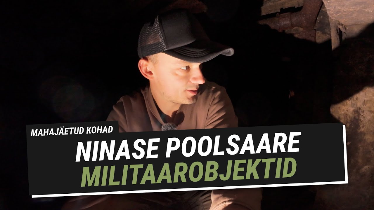 Ninase poolsaare mahajäetud militaarobjektid Saaremaal
