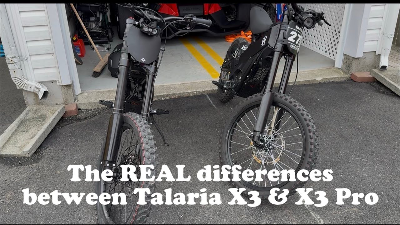 Talaria X3 vs X3 Pro - what no one else tells you