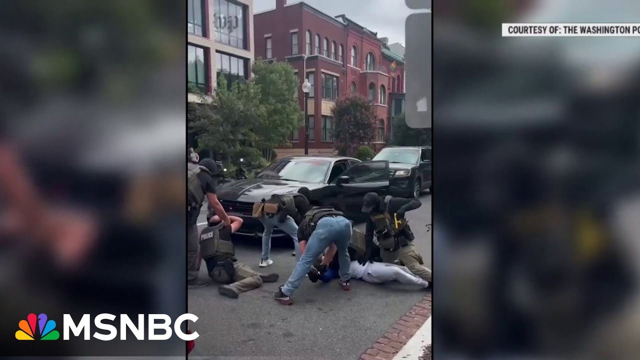 Reporter records video of agents violently tackling, detaining moped driver in D.C.