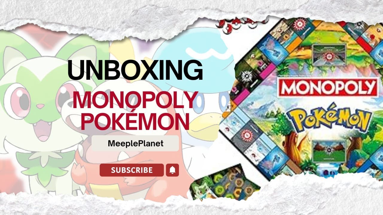 Monopoly Pokémon - Juego de Mesa - Unboxing