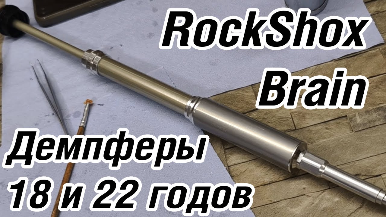 Rock Shox Sid Brain обслуживание демпферов