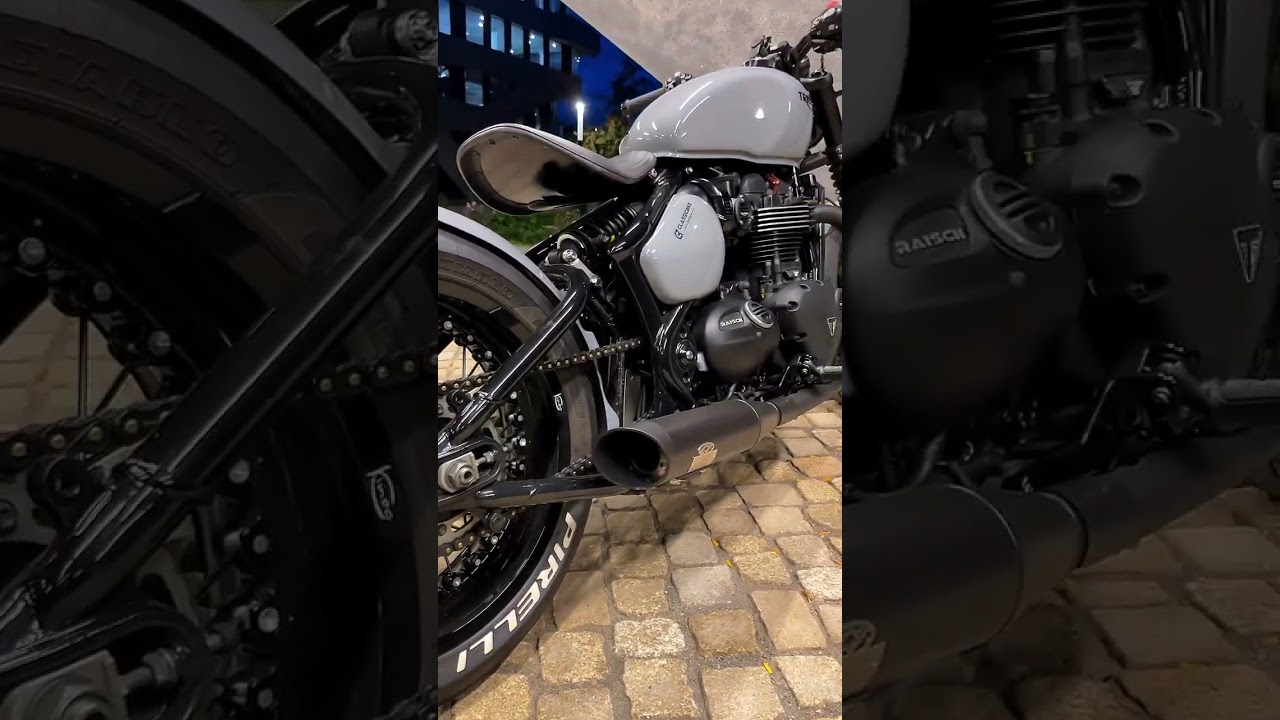 Bobber life, loud pipes, and no regrets 🔥