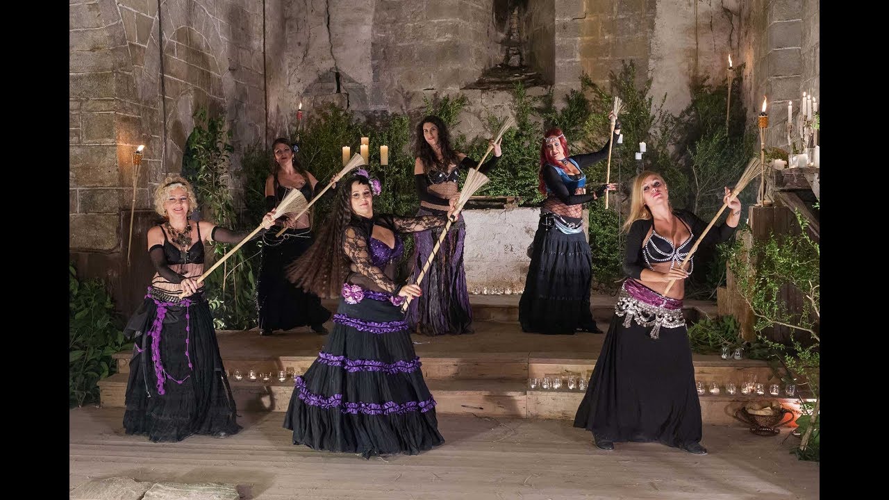 Aprende Danza Oriental con Patricia Beltr&aacute;n. TALES OF DANCE - Witches tale 2014