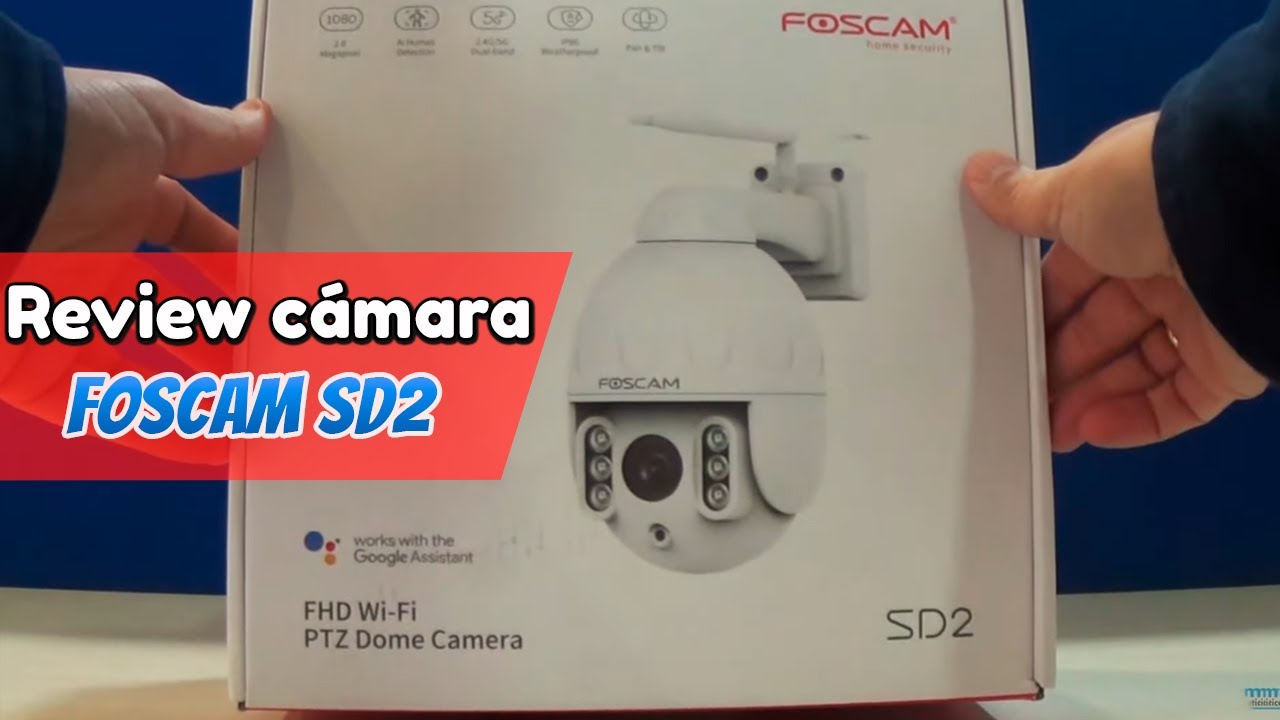 Review cámara IP Foscam SD2 exterior motorizada Zoom optico 4x, autoenfoque, sonido y mucho más...