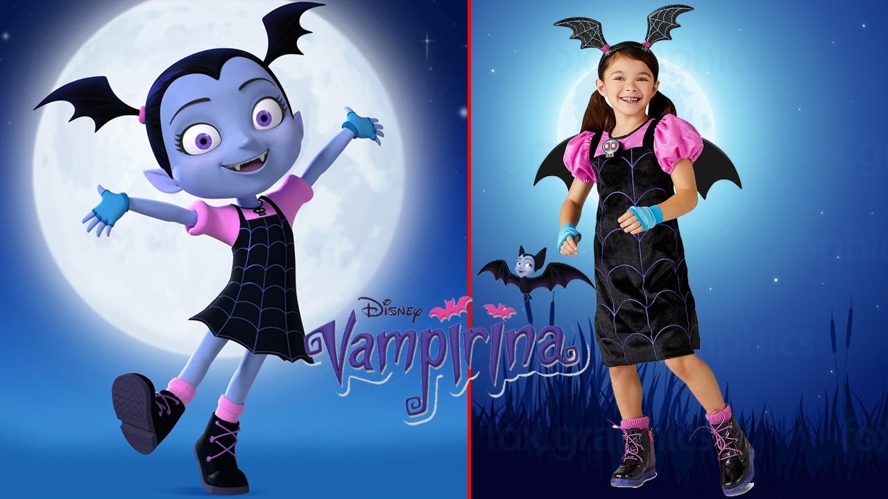 Disney Vampirina Characters in Real Life - Zilo Cartoons