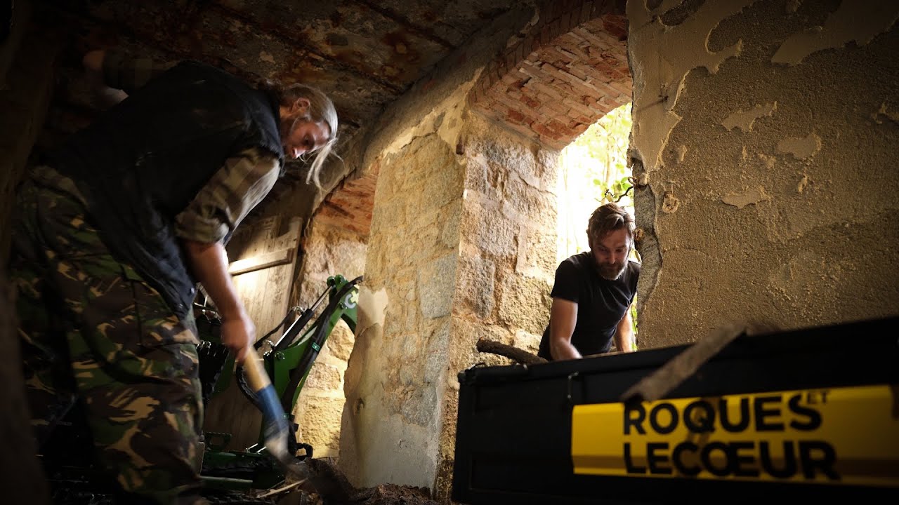 The biggest most AMBITIOUS project yet UNDERNEATH this chateau ruin.