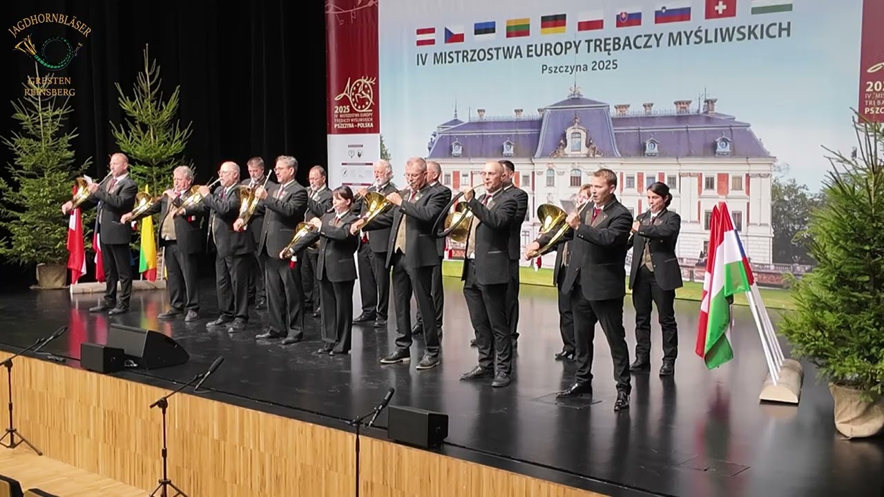 Jagdhornbläser Weiherweid CH - EM2025 - Prinz Eugen Fanfare/ Jägerchor/ Gruss aus Lavant