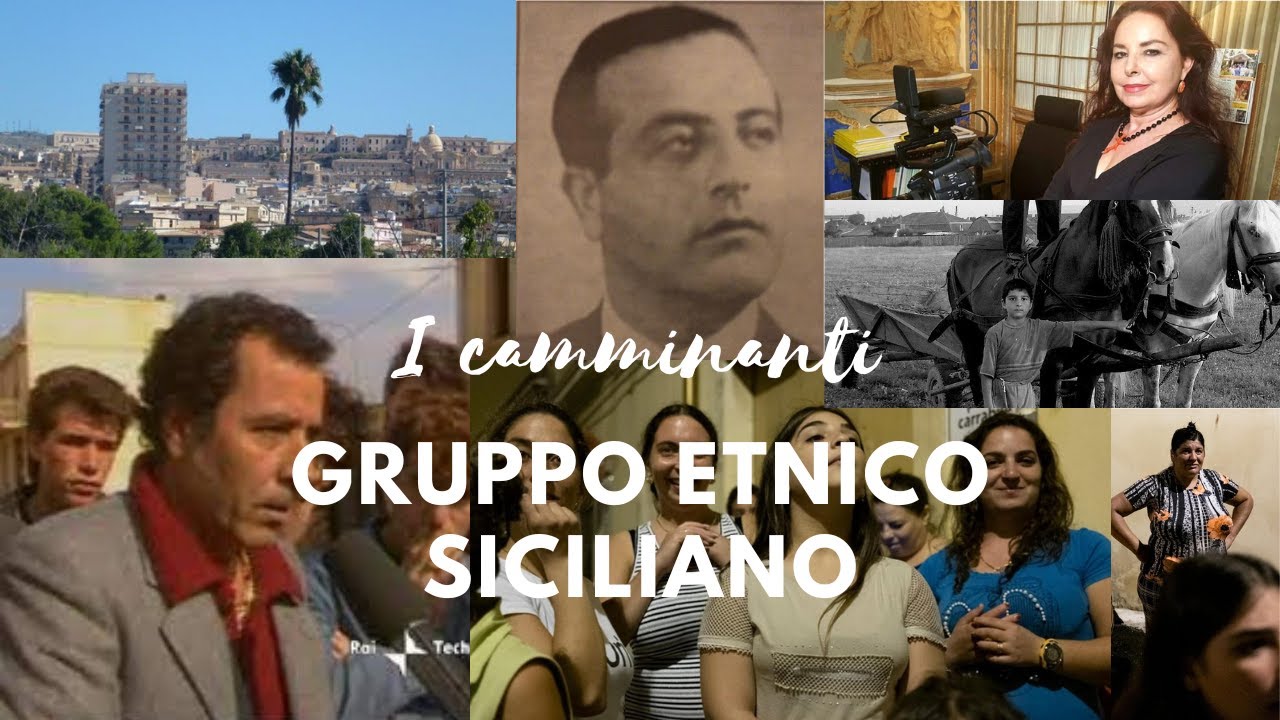 I camminanti, gruppo etnico seminomade della Sicilia