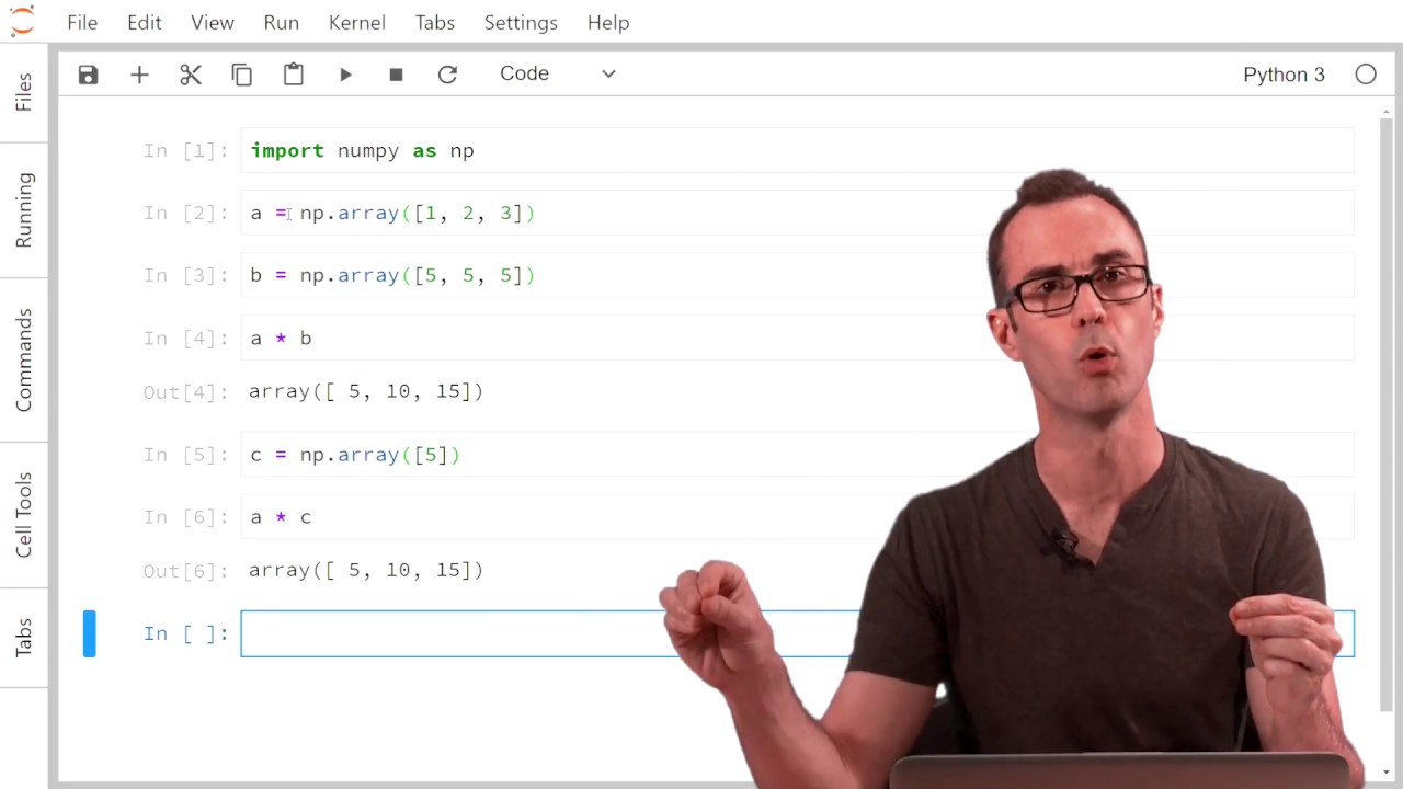 7.5 numpy: broadcasting