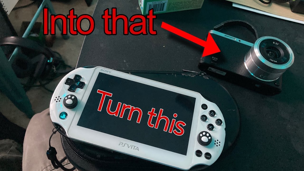 how to turn your ps vita into a digital camera