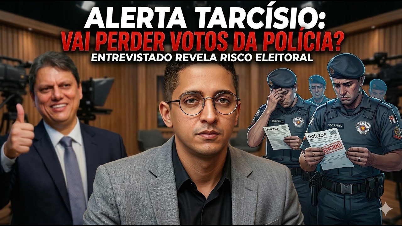 Governador de SP VAI PERDER VOTOS DE POLICIAIS