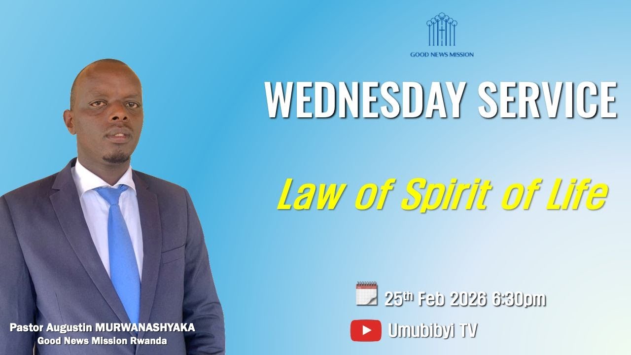 Law of Spirit of Life / Itegeko ry' Umwuka w'ubugingo - Pastor Augustin