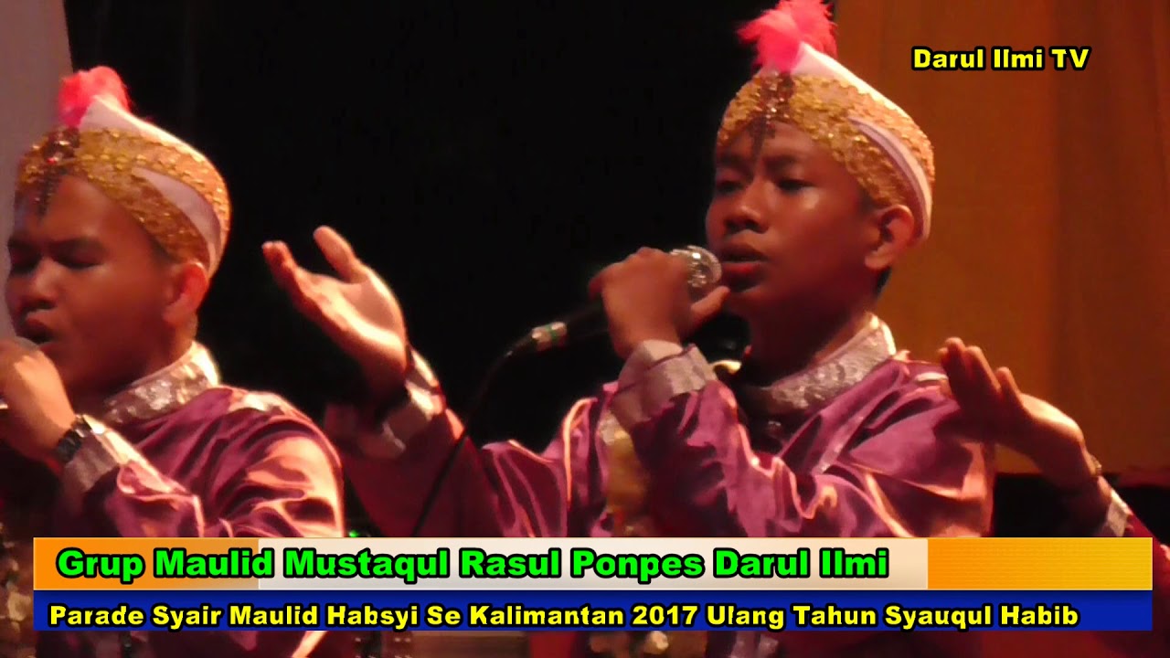 Mustaqurrasul Ponpes Darul Ilmi Ulang Tahun Syauqul Habib ke 6 di Alun Alun Ratu Zaleha Martapura