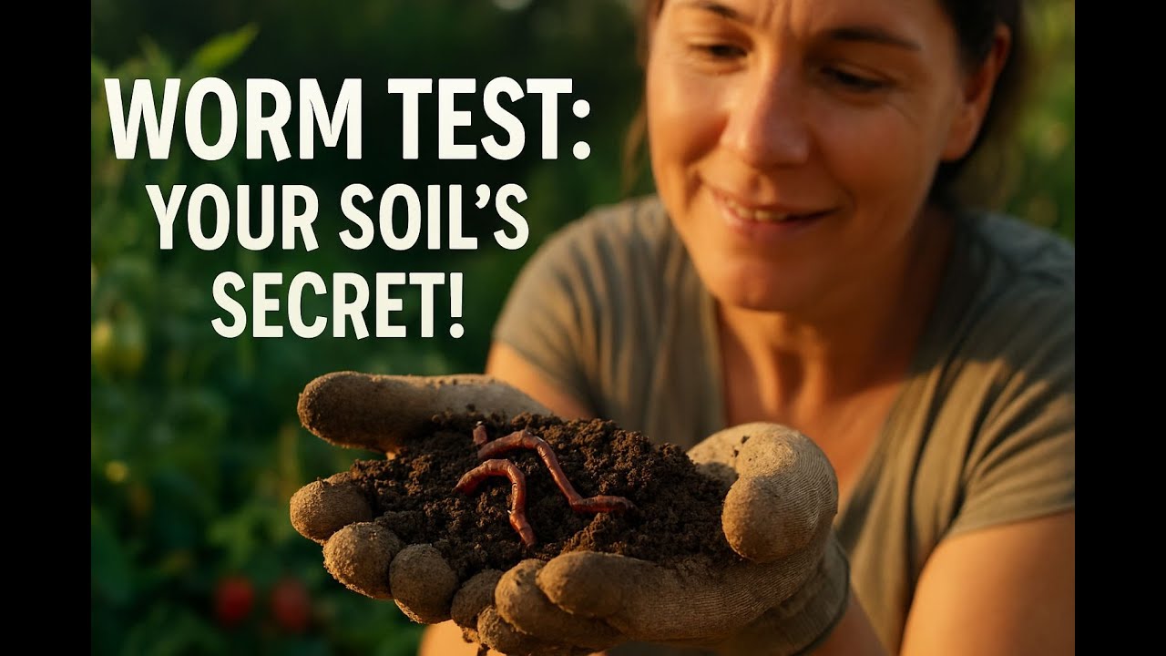 Is Your Soil DEAD This 10-Minute Worm Test Will Tell You!