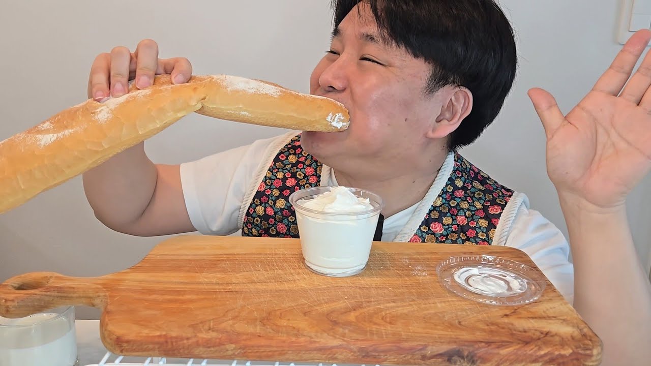 EP.5 : 뚜레쥬르 바게트 빵(Tous Les Jours Baguette Bread) [KOREA ,EATING ,TV SHOW ,TALK ,ASMR]