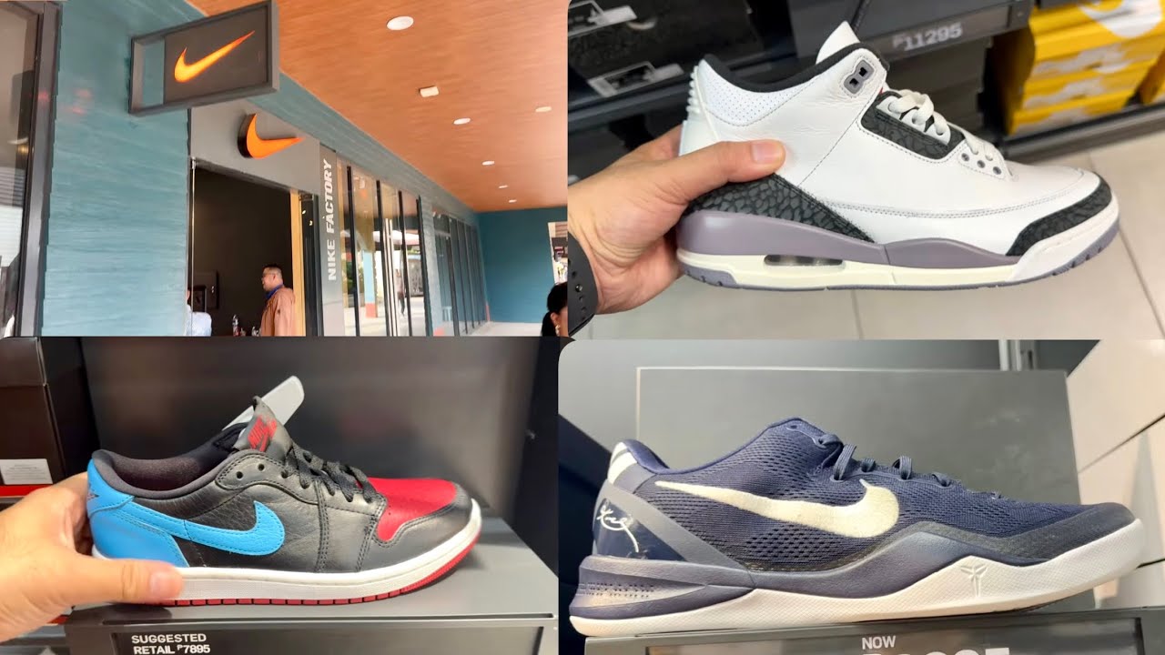 4K! UP TO 70% OFF | NIKE OUTLET AT ACIENDA DESIGNER OUTLET | STOCK UPDATE