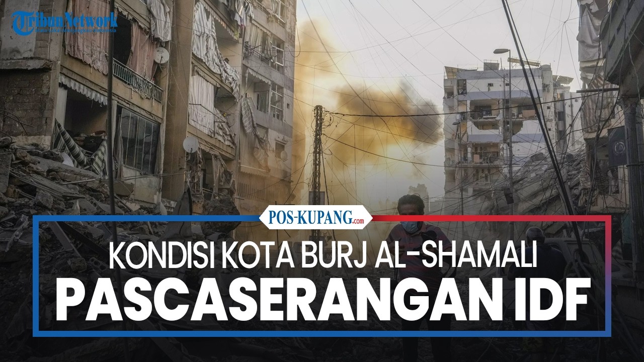 Kondisi Kota Burj al-Shamali Pascaserangan Israel