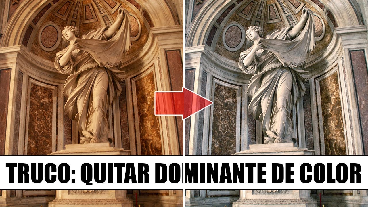 TRUCO: Quitar la dominante de color a tus fotografías en Photoshop con un solo clic