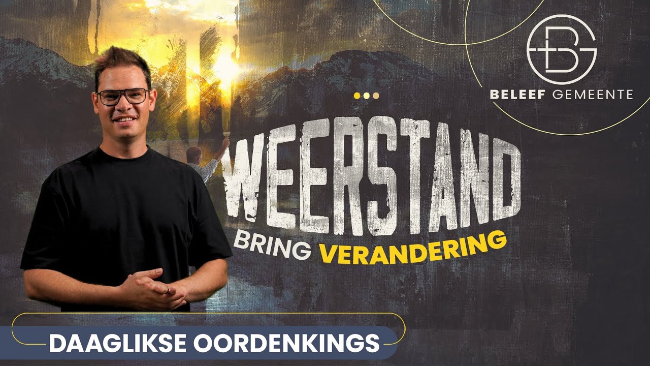 Daaglikse Oordenking - 6 Desember 2024
