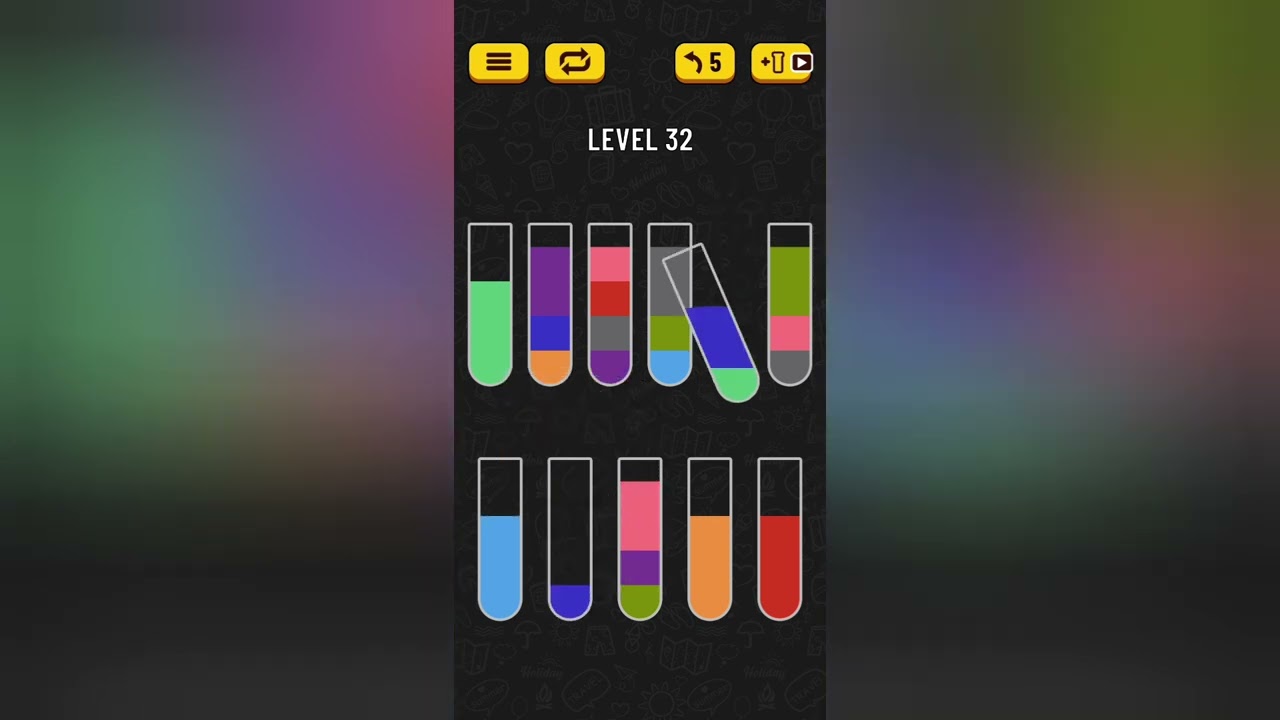 Water Sort Puzzle - Level 32