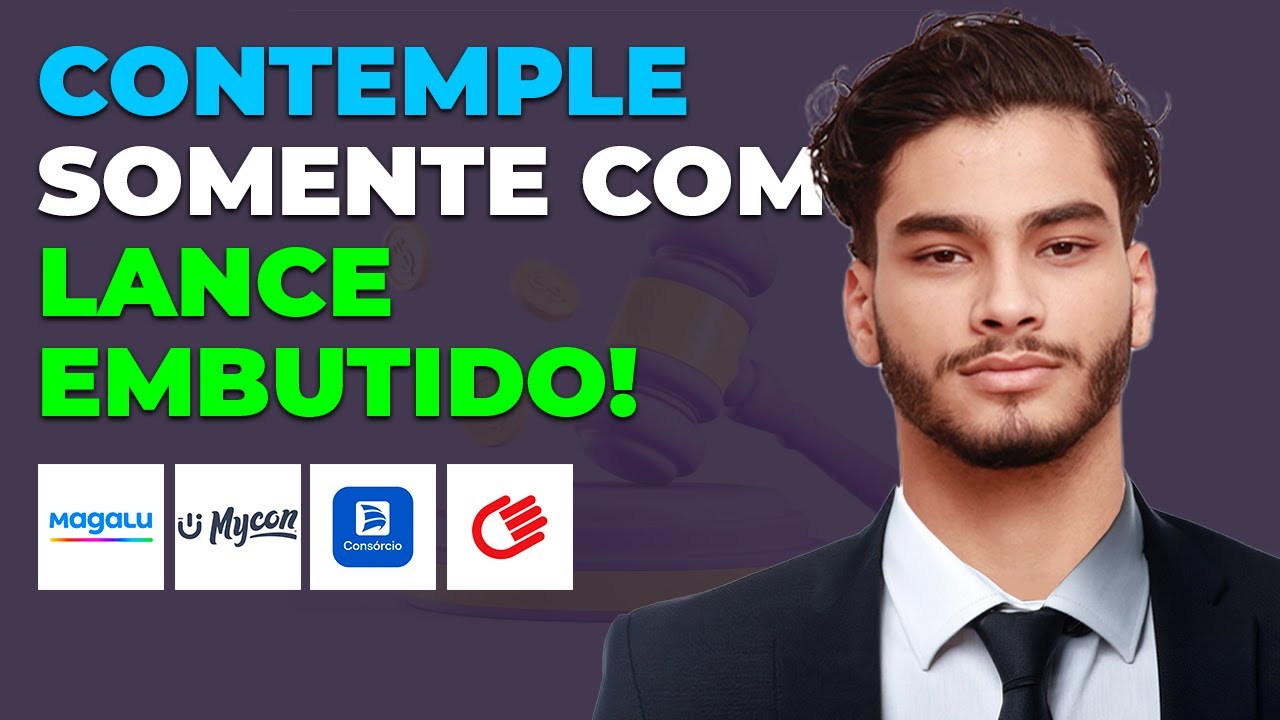 Como Contemplar no Consórcio Usando Só o Lance Embutido?