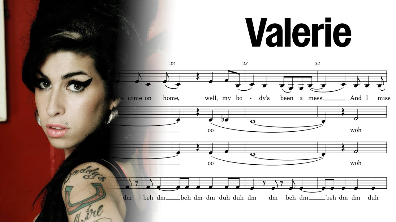 Valerie (Amy Winehouse) - SATB A Cappella Arrangement