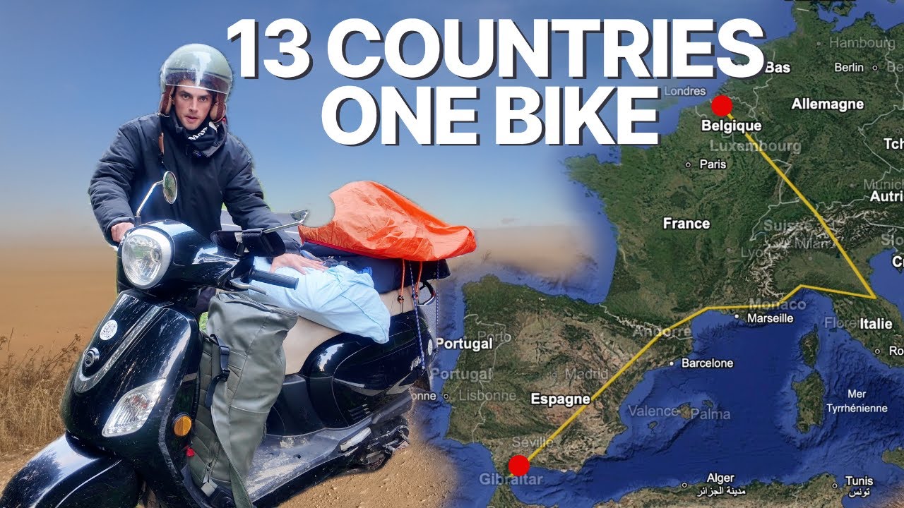 Europe on a 50cc: 5000KM, 13 Countries, 750€, 1 Disaster