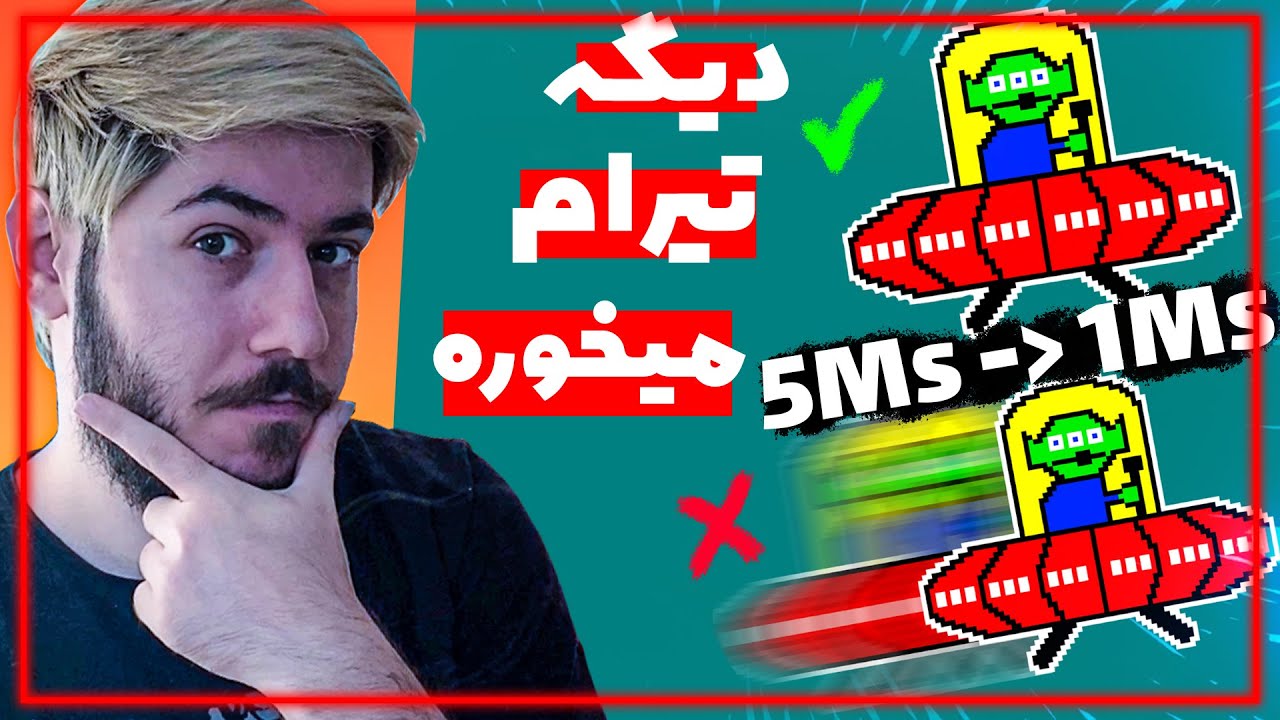 Reduce Monitor Response Time * 5Ms➡1Ms * کاهش زمان پاسخ‌گویی مانیتور