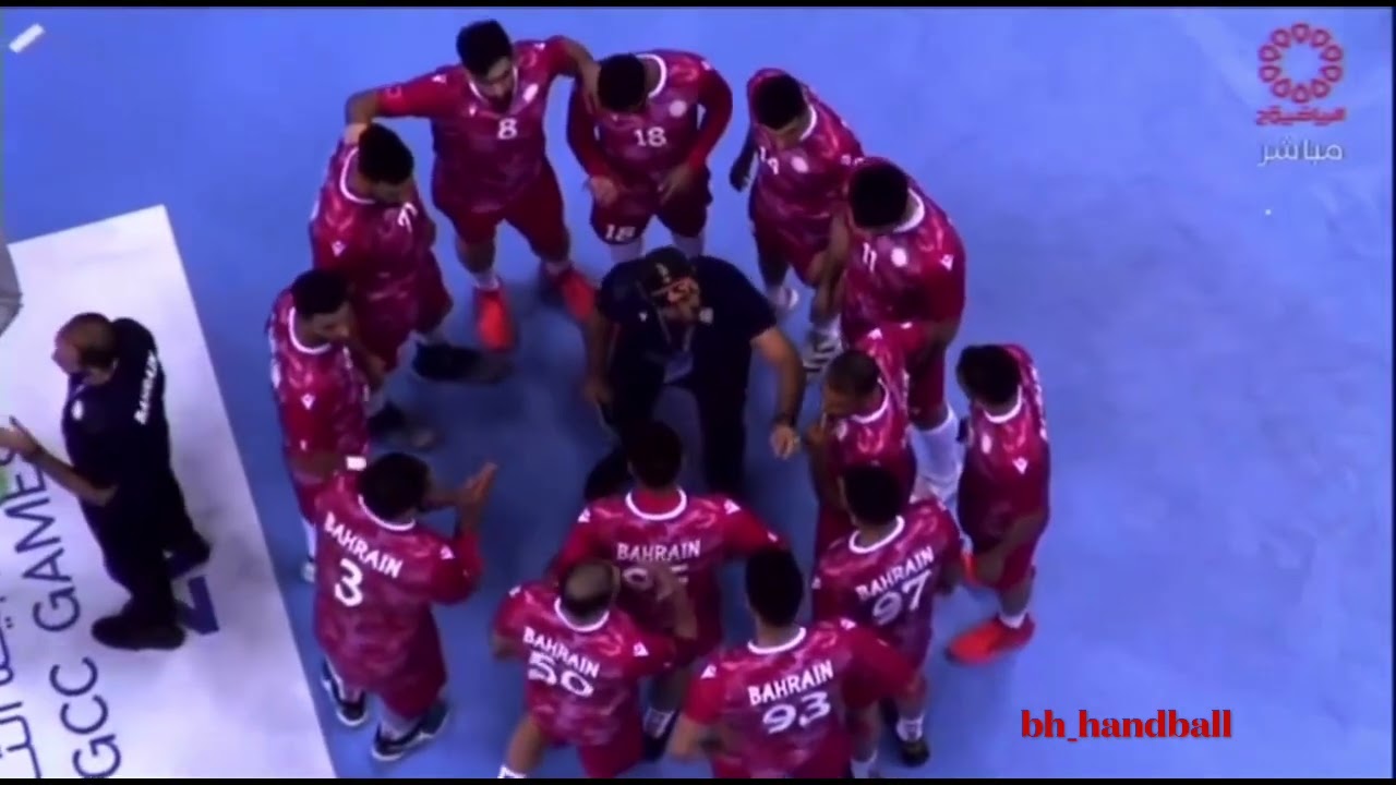 اخر خمس دقايق مجنونه من مباراة البحرين و الكويت كرة اليد ٢٠٢٢