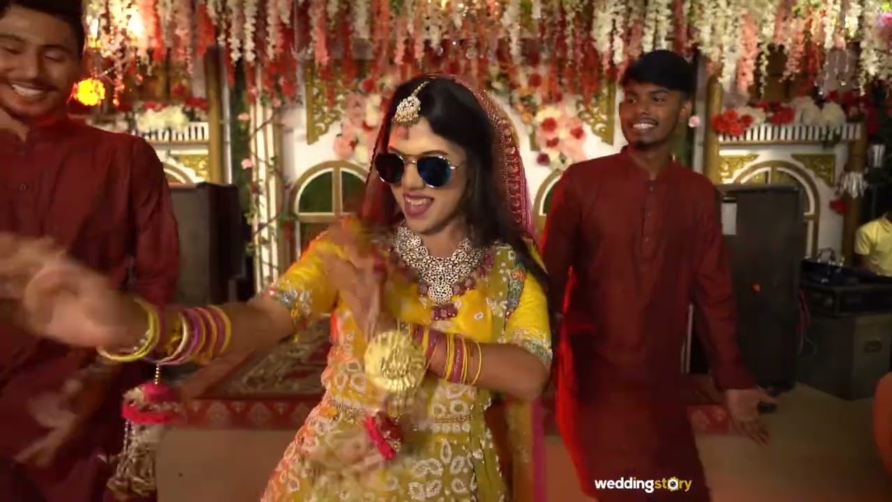 জামাইয়ের জন্য নাচ😍🔥Mere Chaiya Super Star🥰 @weddingstoryukltd 🇬🇧