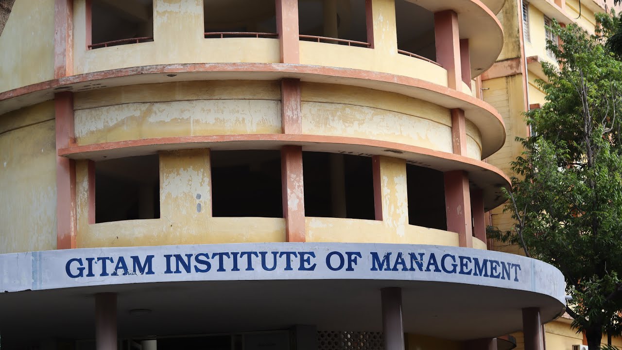 BBA/MBA block in GITAM | గీతంలో బిబియె భవనం