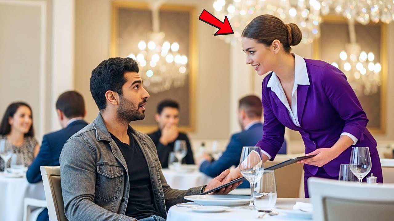 ARAP MILYARDER KENDI RESTORANINDA GIZLENDI, YENI GARSON KIZDAN DUYDUĞU ŞEY ONU AĞLATTI...