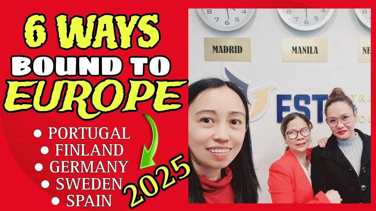 GUSTO MO BANG PUMUNTA NG EUROPE NGAYONG 2025,ITO NA ANG PARAAN PARA MATUPAD ANG PANGARAP MONG EUROPE