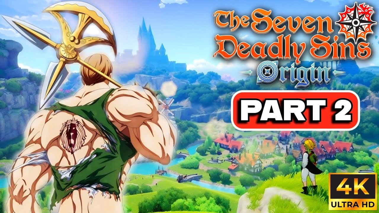 The Seven Deadly Sins: Origin Gameplay Walkthrough Part 2 | FULL GAME No Commentary [PS5 Pro 4K]