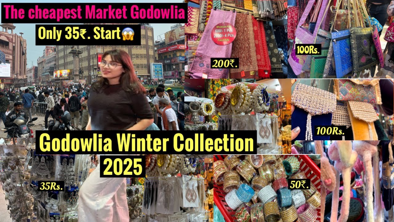 Exploring the Cheapest Market in Varanasi | Godowlia Market Tour | Godowlia Market Varanasi