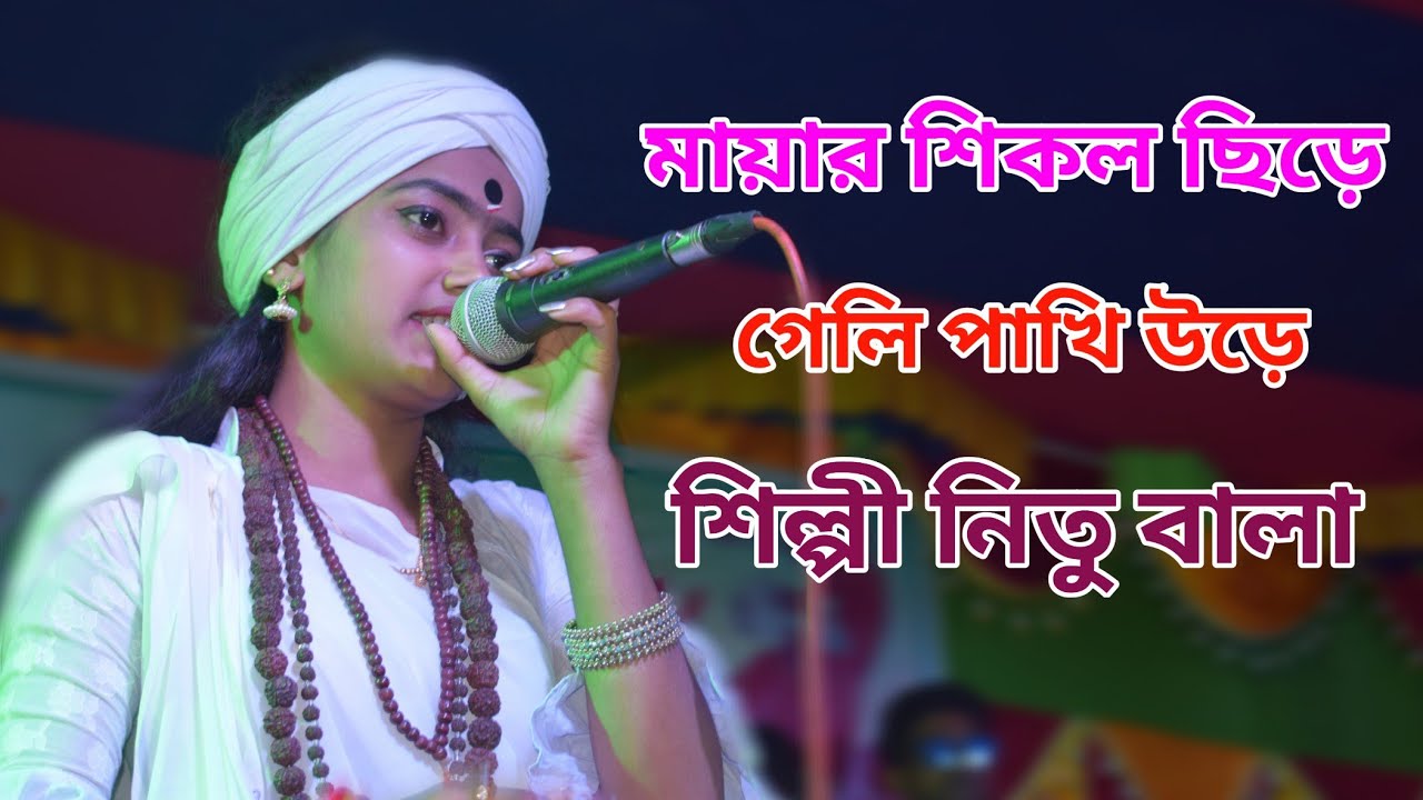 মায়ার শিকল ছিড়ে গেলি পাখি উড়ে । শিল্পী নিতু বলা । Mayar Shikol chire geli pakhi ure